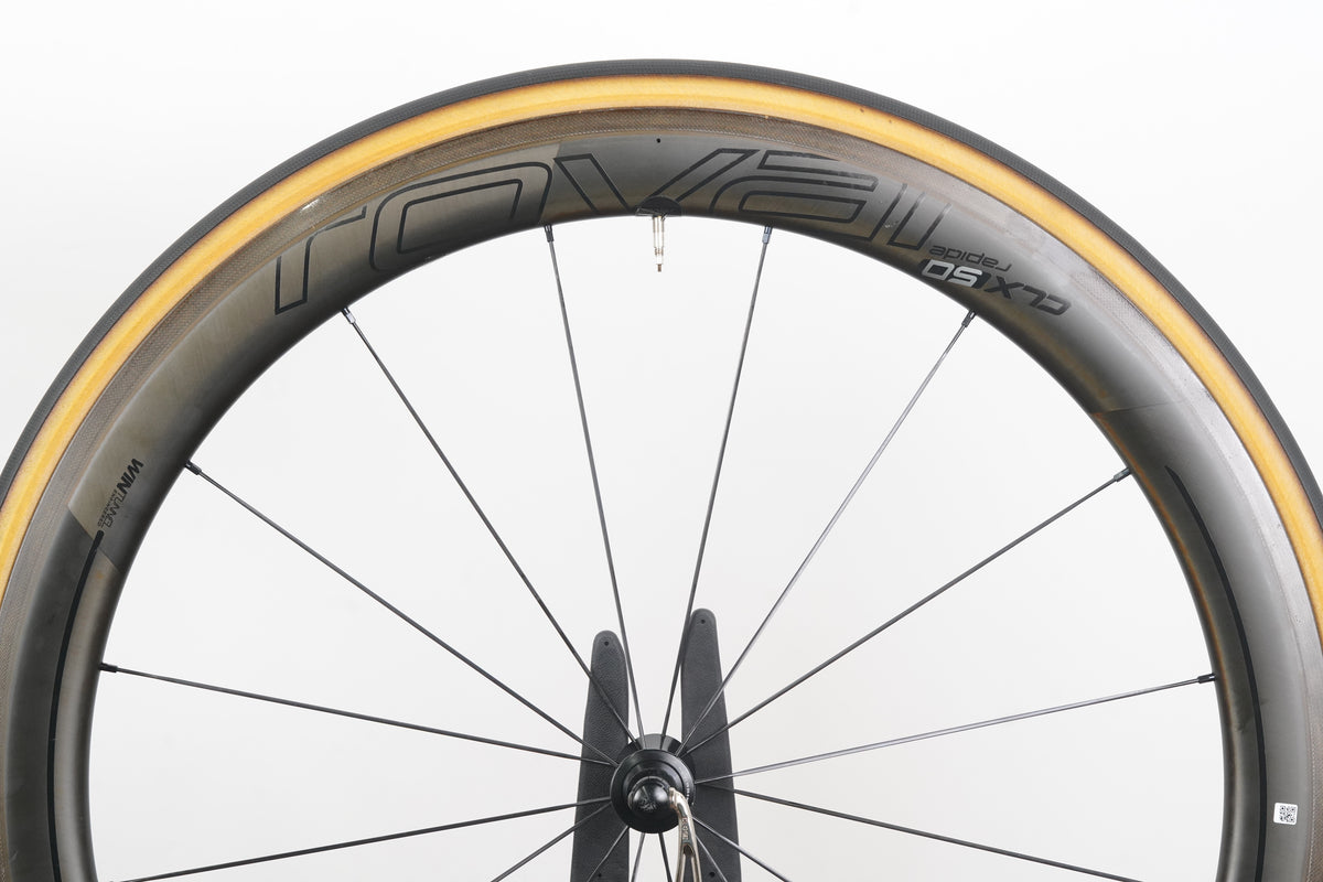 Roval Rapide CLX 50 Carbon Tubeless Clincher Rim Brake Wheelset 11 Speed