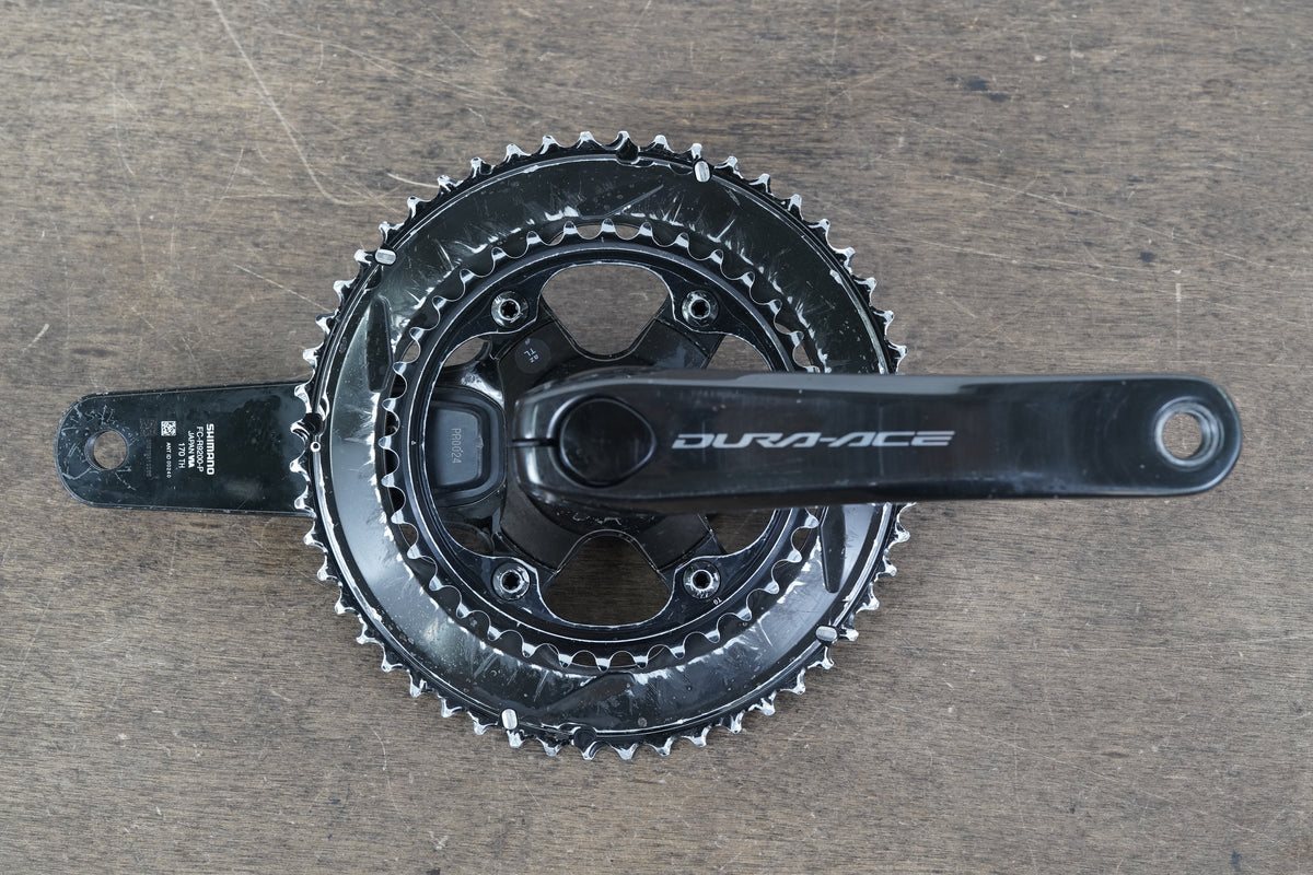 170mm 52/36T Dura-Ace FC-R9200-P Dual Sided Power Meter Crankset 753g