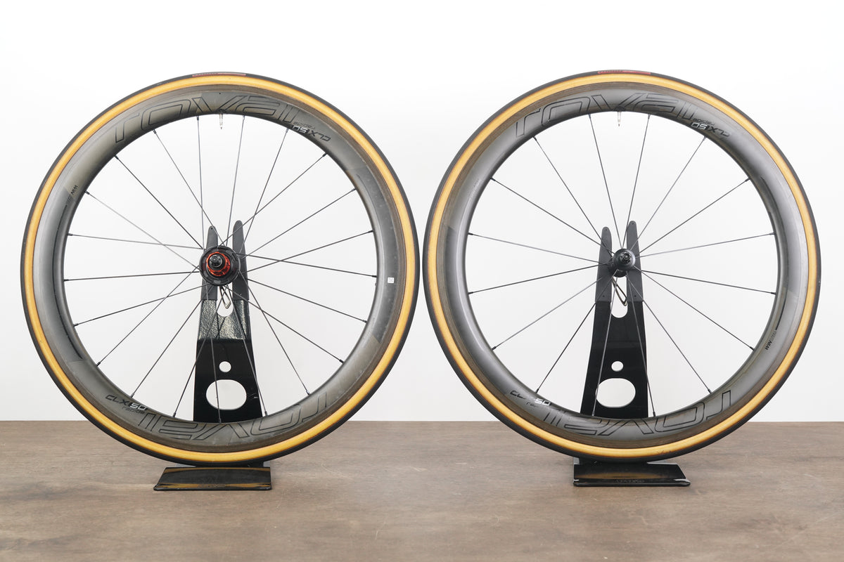 Roval Rapide CLX 50 Carbon Tubeless Clincher Rim Brake Wheelset 11 Speed