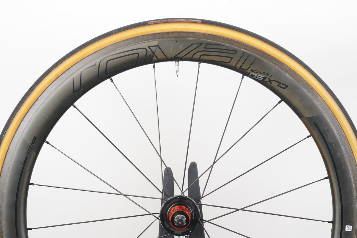 Roval Rapide CLX 50 Carbon Tubeless Clincher Rim Brake Wheelset 11 Speed