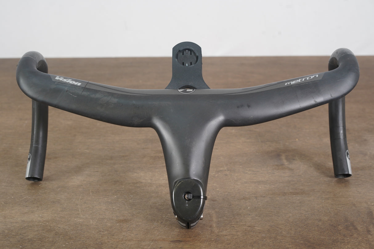 42cm Vision Metron 5D 120mm -6 Degree Integrated Carbon Barstem Handlebar + Mount