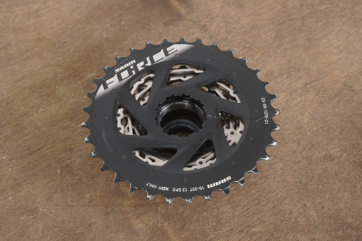 10-33T SRAM Force AXS CS-XG-1270-D1 12 Speed Road Cassette 272g