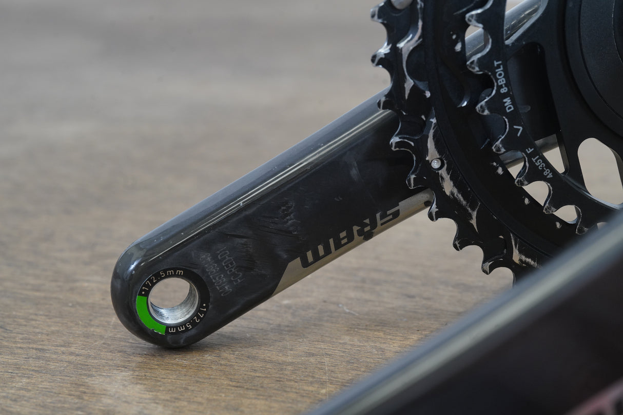 172.5mm 48/35T DUB SRAM Red AXS D1 12 Speed Crankset 572g