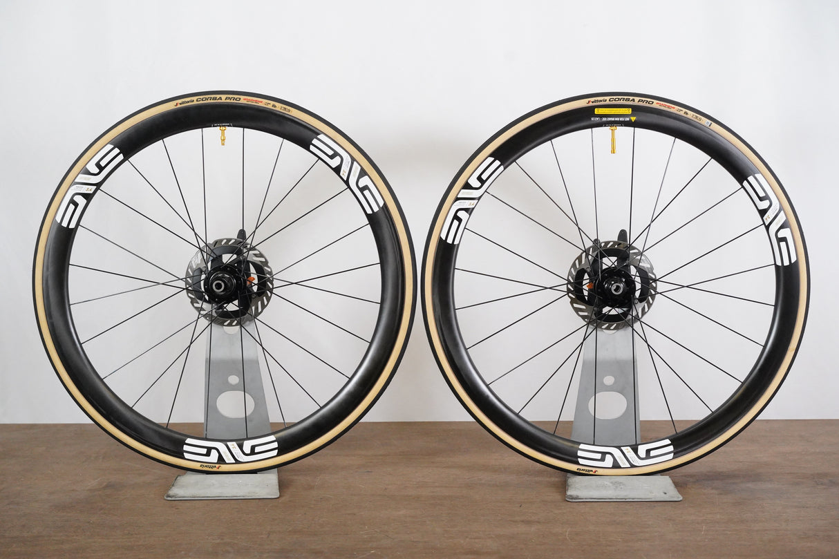 ENVE SES 3.4 Chris King R45D Carbon Tubeless Clincher Disc Brake Wheelset 11 Speed