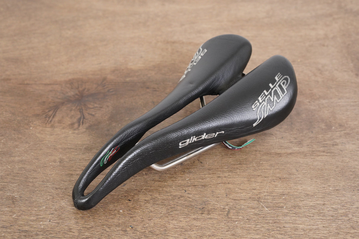 136mm Selle SMP Glider Stainless Steel Rail Road Saddle 291g