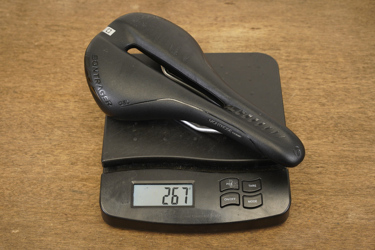 148mm Bontrager Montrose Comp Steel Rail Road Saddle 267g