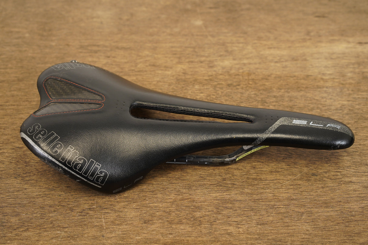 130mm Selle Italia SLR Carbon Rail Road Saddle 124g