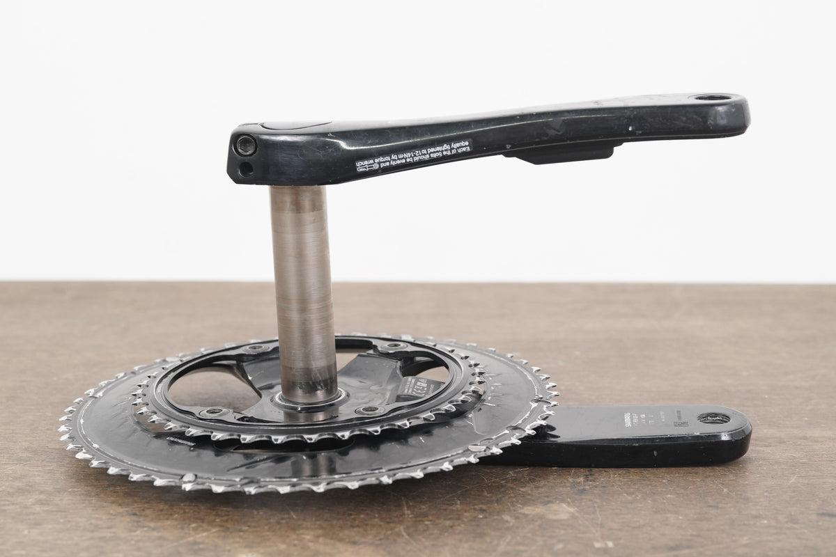 170mm 52/36T Dura-Ace FC-R9100-P Dual Power Meter Crankset + Charger 9100 703g