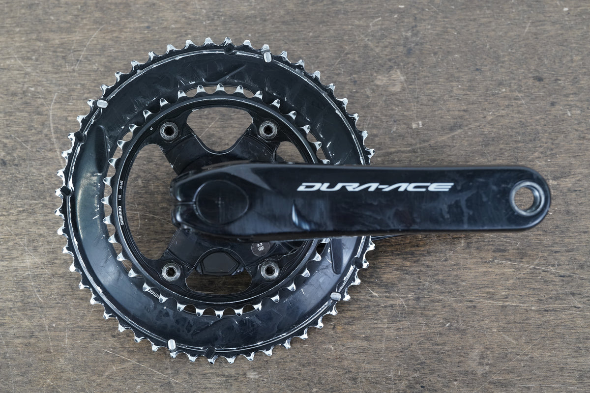 170mm 52/36T Dura-Ace FC-R9100-P Dual Power Meter Crankset + Charger 9100 703g