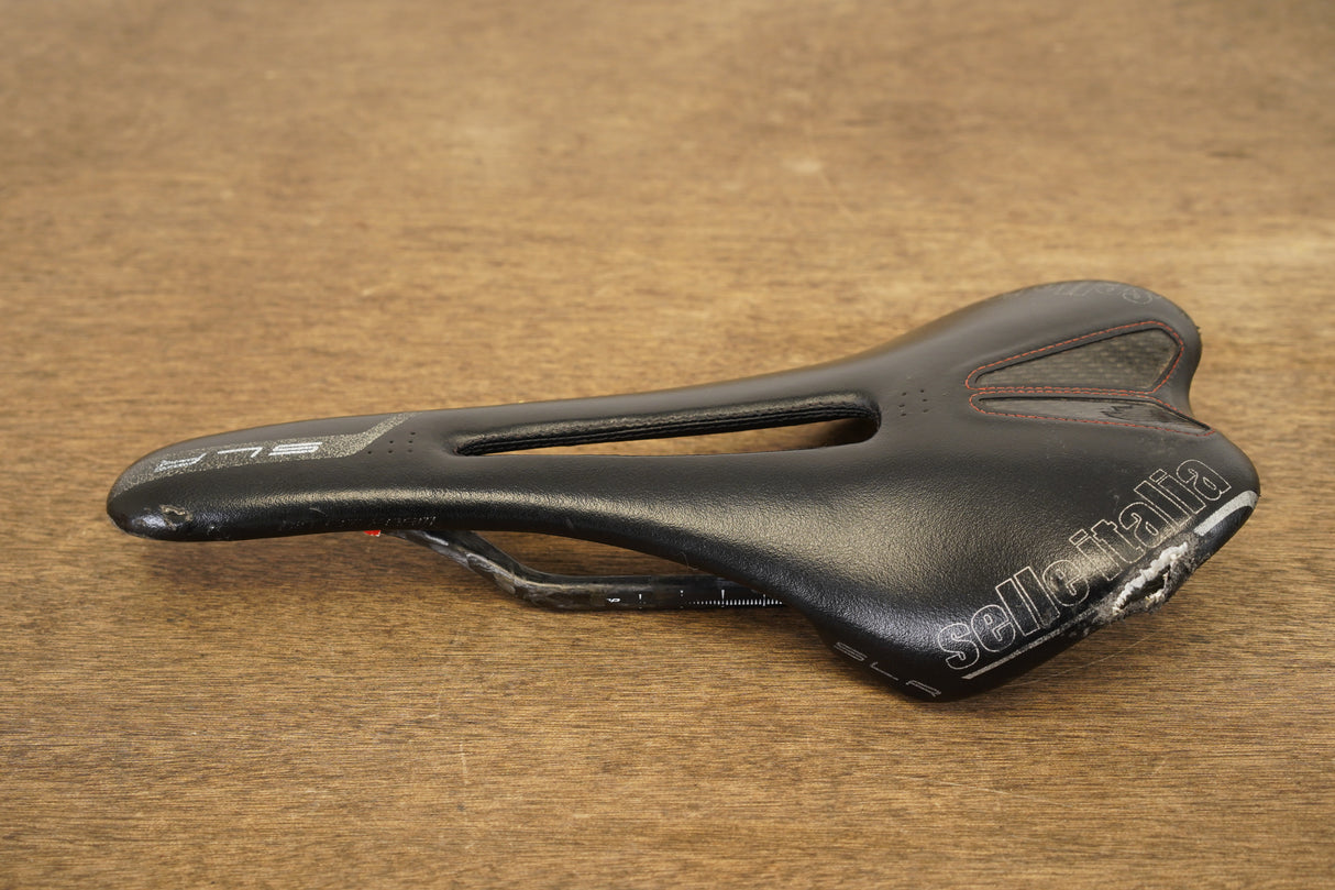 130mm Selle Italia SLR Carbon Rail Road Saddle 124g