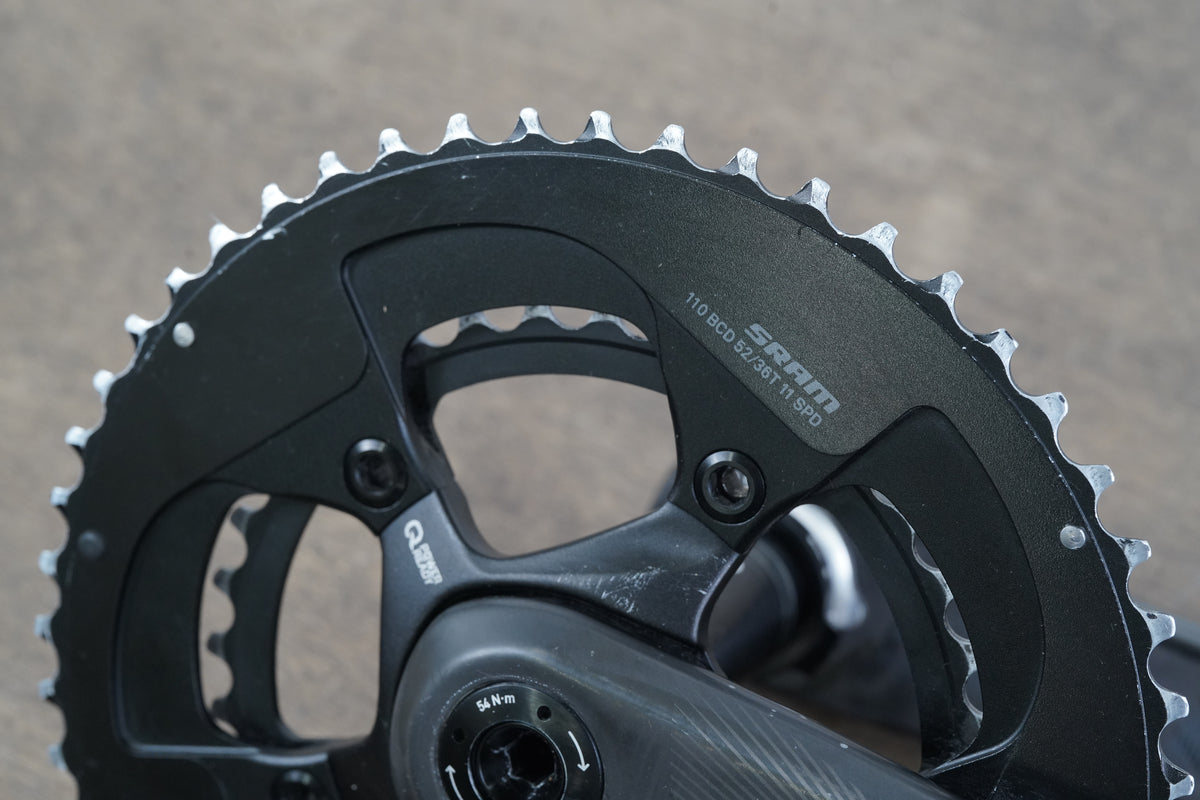 172.5mm 52/36T BB30 SRAM Red 22 Carbon Road Crankset 660g