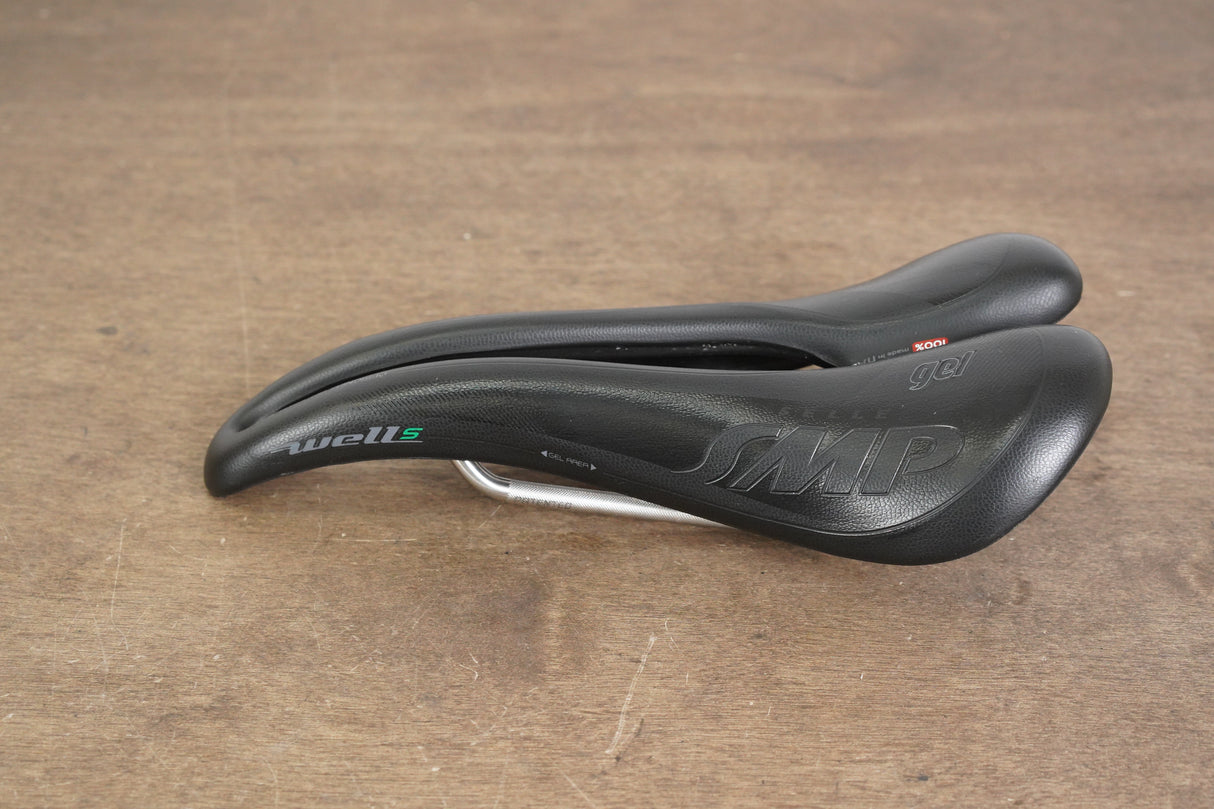 138mm Selle SMP Well S Stainless Steel Rail Road Saddle 331g