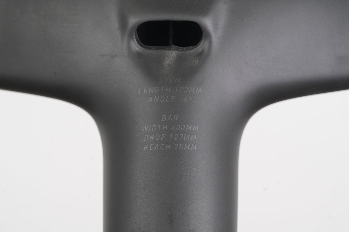 40cm 120mm Roval Rapide Carbon Integrated Barstem Handlebar + Mount 1 1/8"