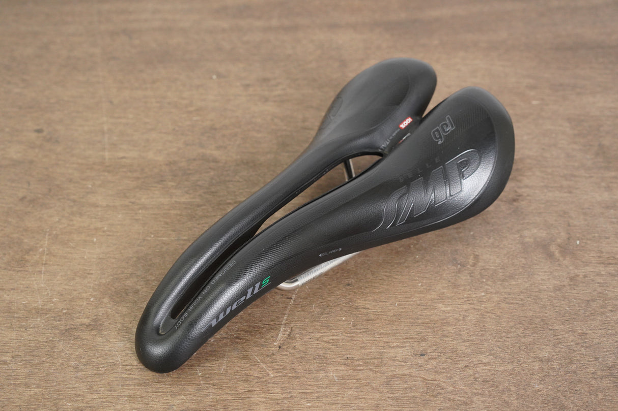 138mm Selle SMP Well S Stainless Steel Rail Road Saddle 331g