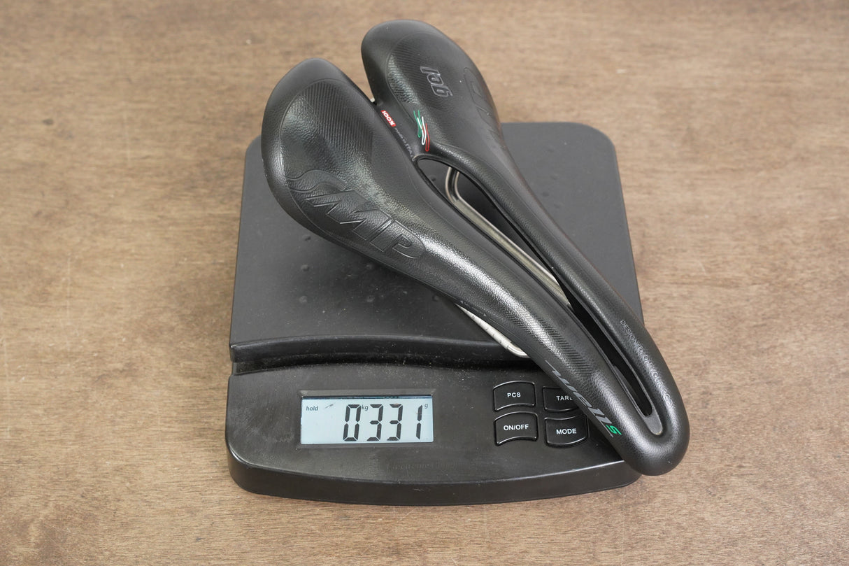 138mm Selle SMP Well S Stainless Steel Rail Road Saddle 331g