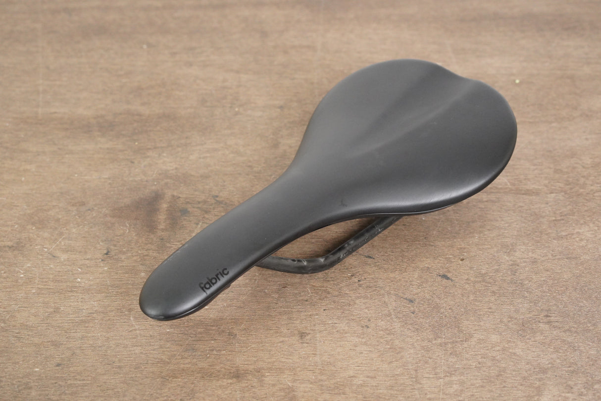 142mm (Flat) Fabric Scoop Carbon Rail Road Saddle 187g