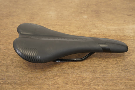 130mm Selle San Marco Monza Stainless Steel Rail Road Saddle 283g