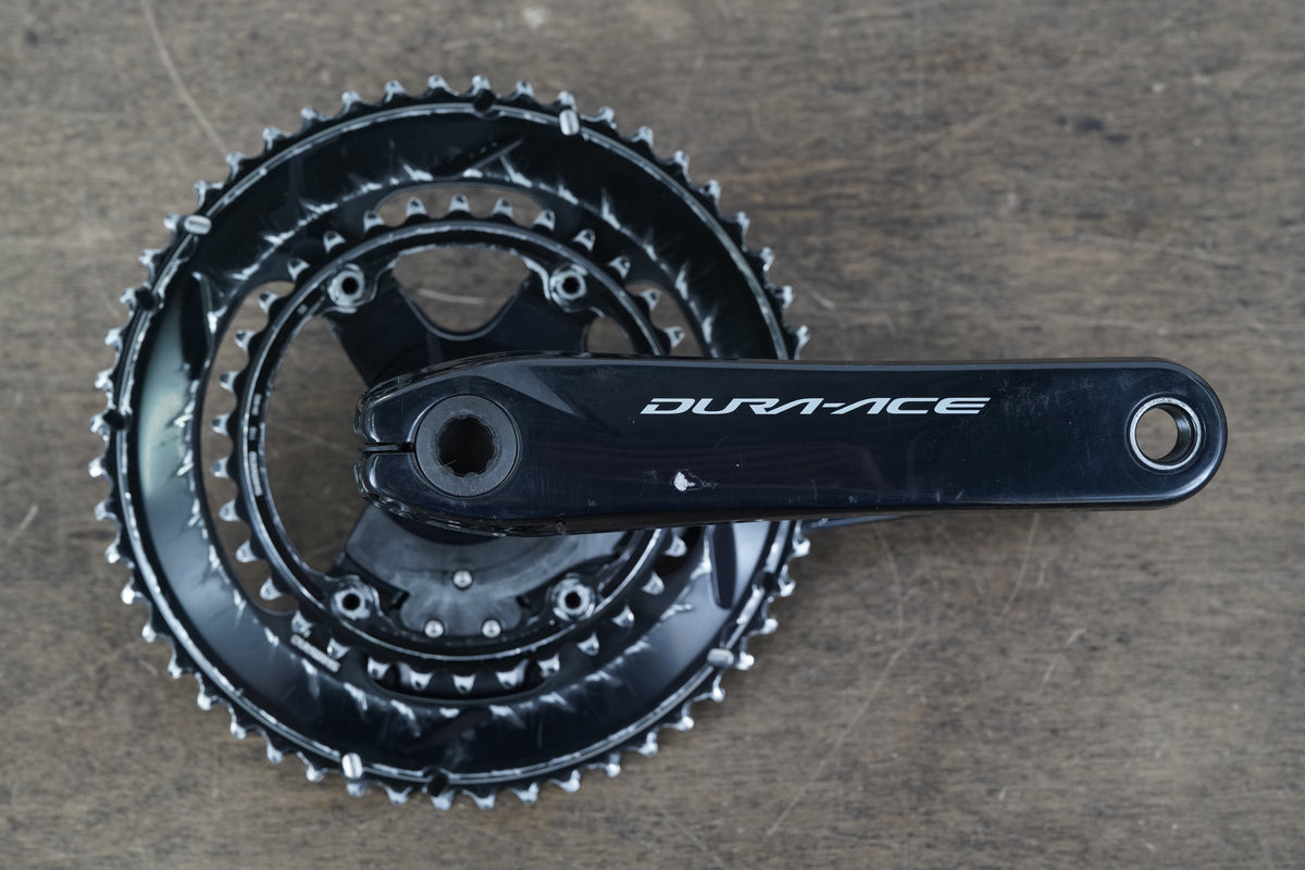 172.5mm 52/36T Shimano Dura Ace FC-R9100 Pioneer Dual Power Meter Crankset