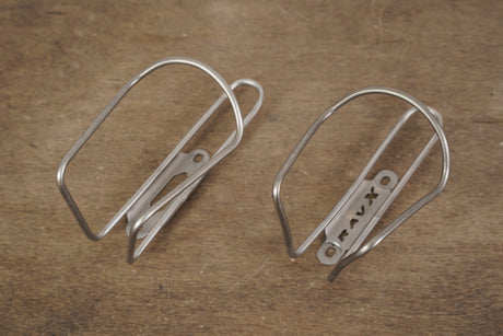 (2) RAVX/Blackburn Titanium Water Bottle Cages 88g