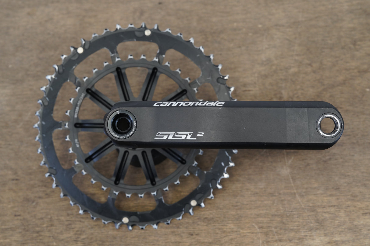 170mm 50/34T BB30 Cannondale SiSL2 Spidering Hollowgram Road Crankset 499g