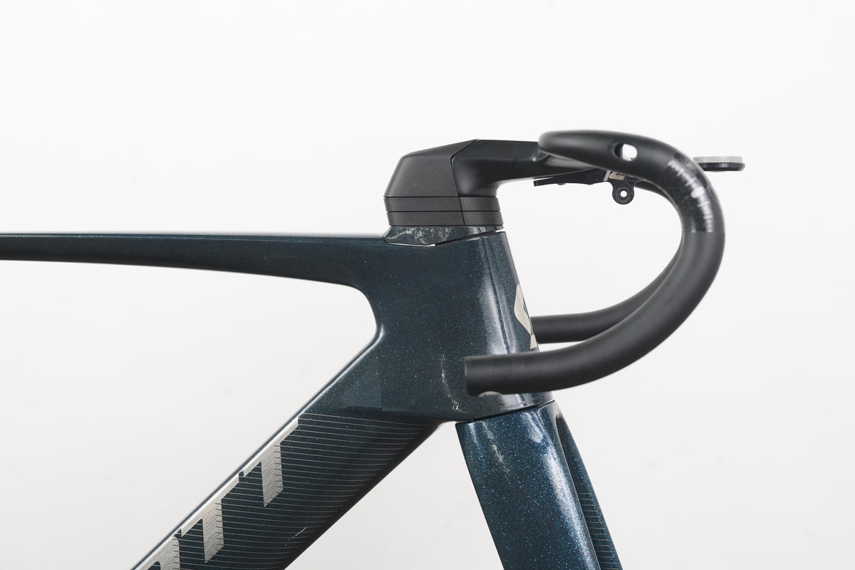 2024 M (54cm) Scott Foil RC Pro Carbon Aero Disc Brake Road Frameset + Cockpit