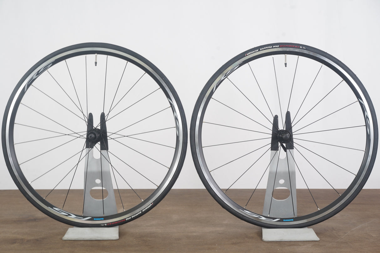 Shimano WH-RS100 Alloy Clincher Rim Brake Wheelset 11 Speed
