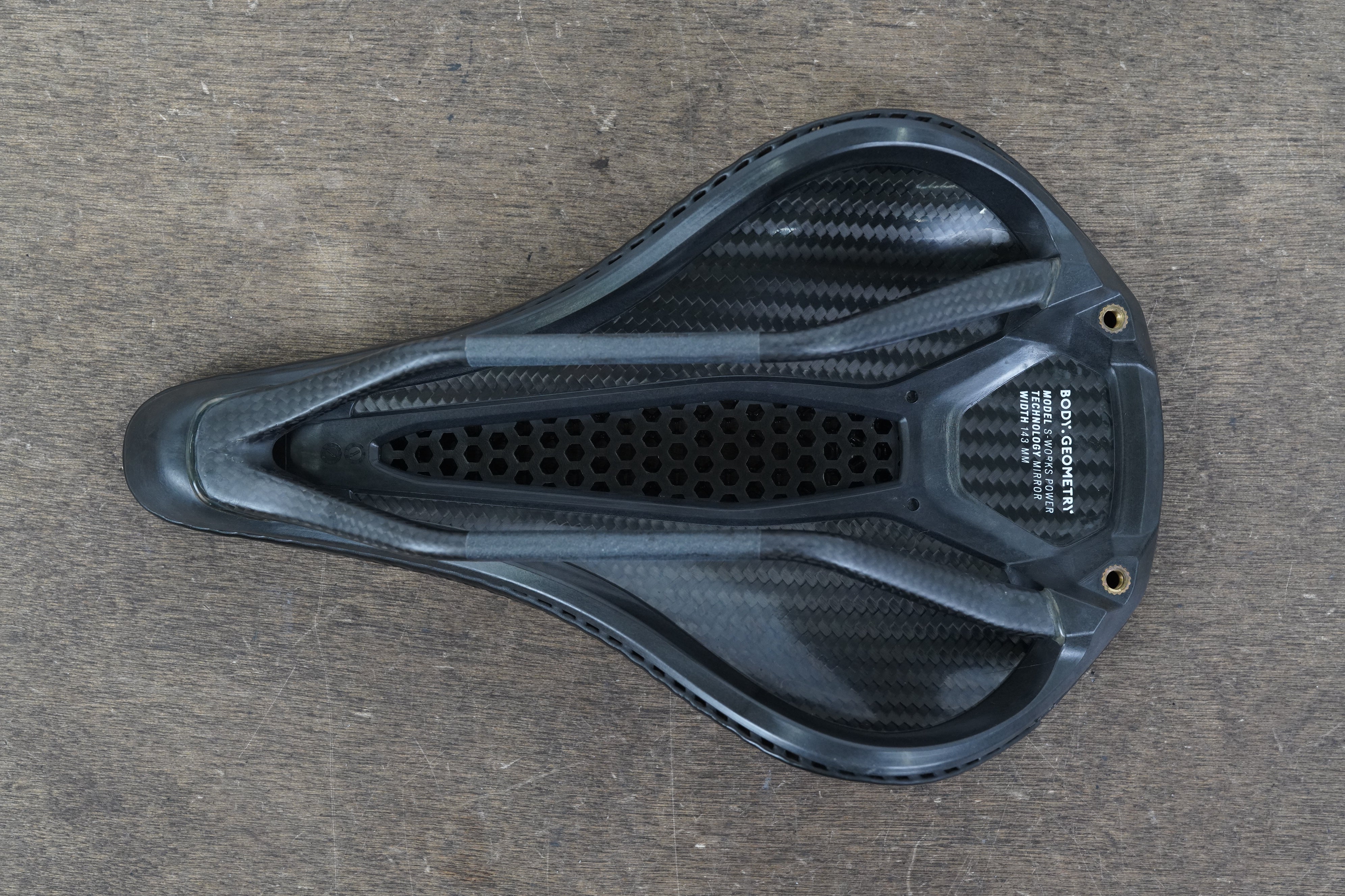 143mm Specialized S-WORKS Power Mirror Carbon Saddle 206g