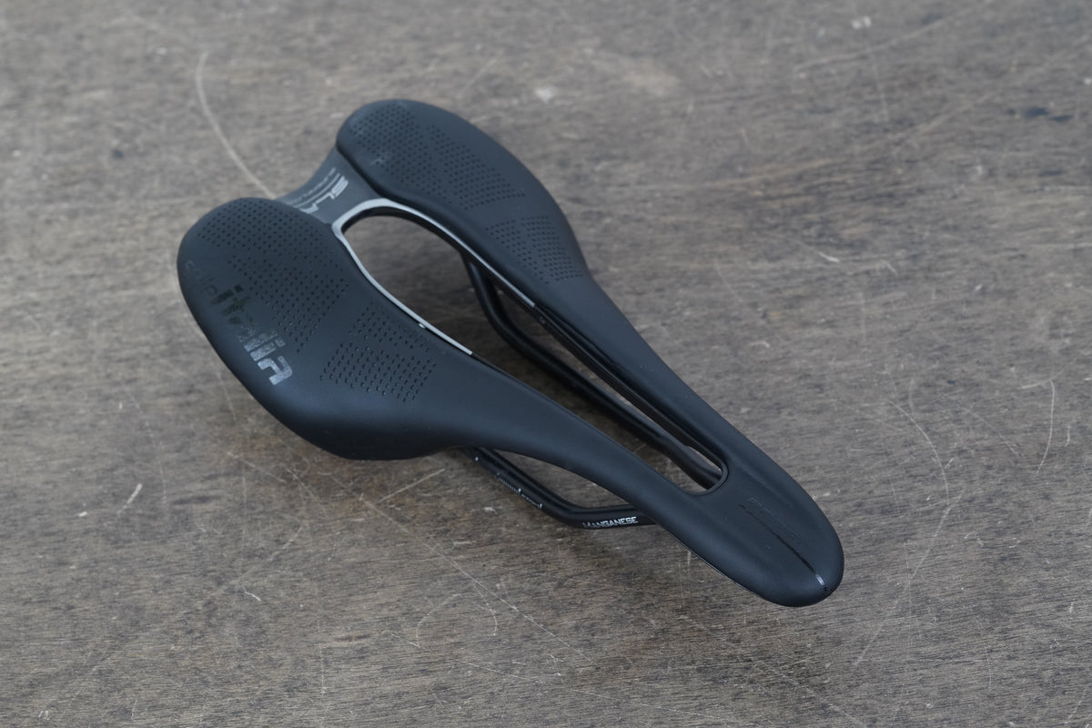 130mm Selle Italia SLR Superflow Boost Manganese Rail Road Saddle 178g