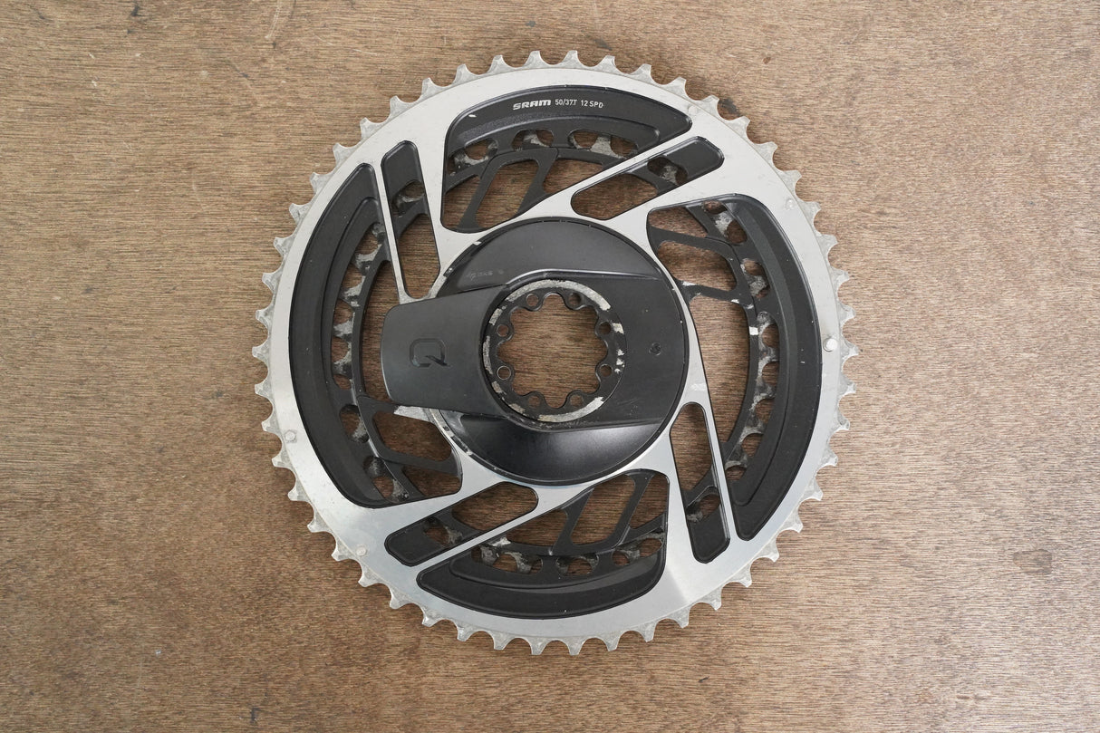 50/37T SRAM Red AXS 12 Speed Power Meter Chainrings + 8 Bolt Direct Mount Spider