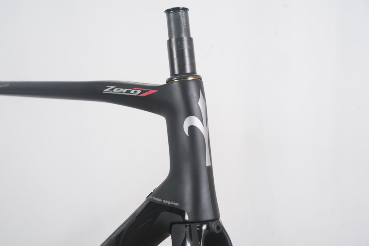 L (Large) Wilier Triestina Zero 7 Carbon Rim Brake Road Frameset Zero.7