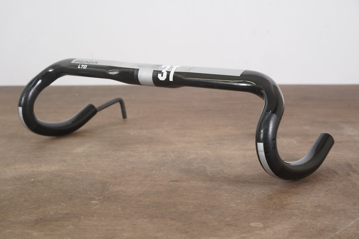 44cm 3T Ergonova LTD Carbon Compact Road Handlebar 31.8mm