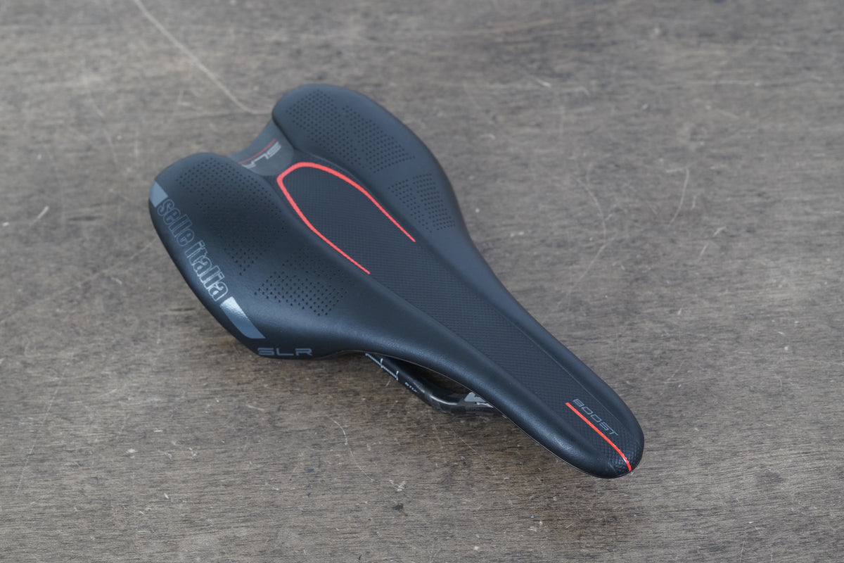 130mm Selle Italia SLR Boost Carbon Rail Road Saddle 142g