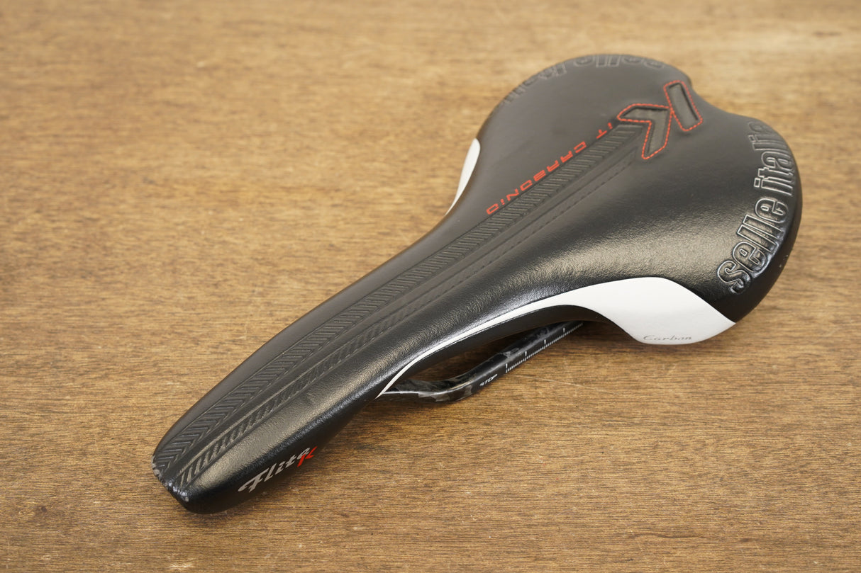 145mm Selle Italia Flite K Kit Carbonio Carbon Rail Road Saddle 176g