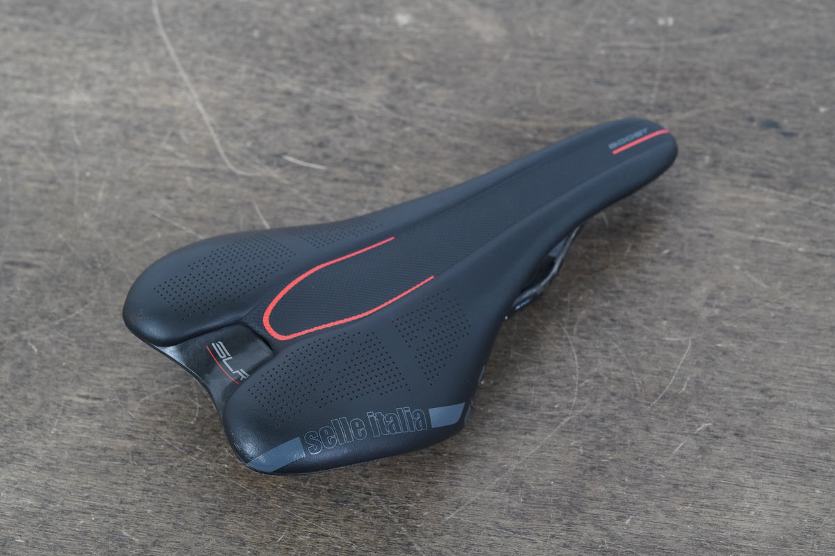 130mm Selle Italia SLR Boost Carbon Rail Road Saddle 142g