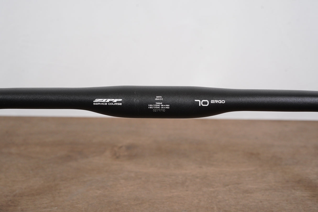 42cm Zipp Service Course 70 Ergo Alloy Road Handlebar 31.8mm