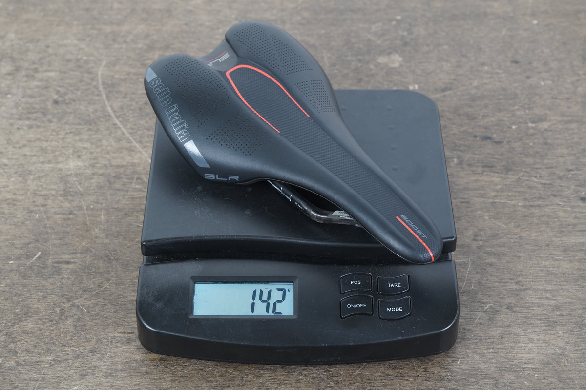 130mm Selle Italia SLR Boost Carbon Rail Road Saddle 142g