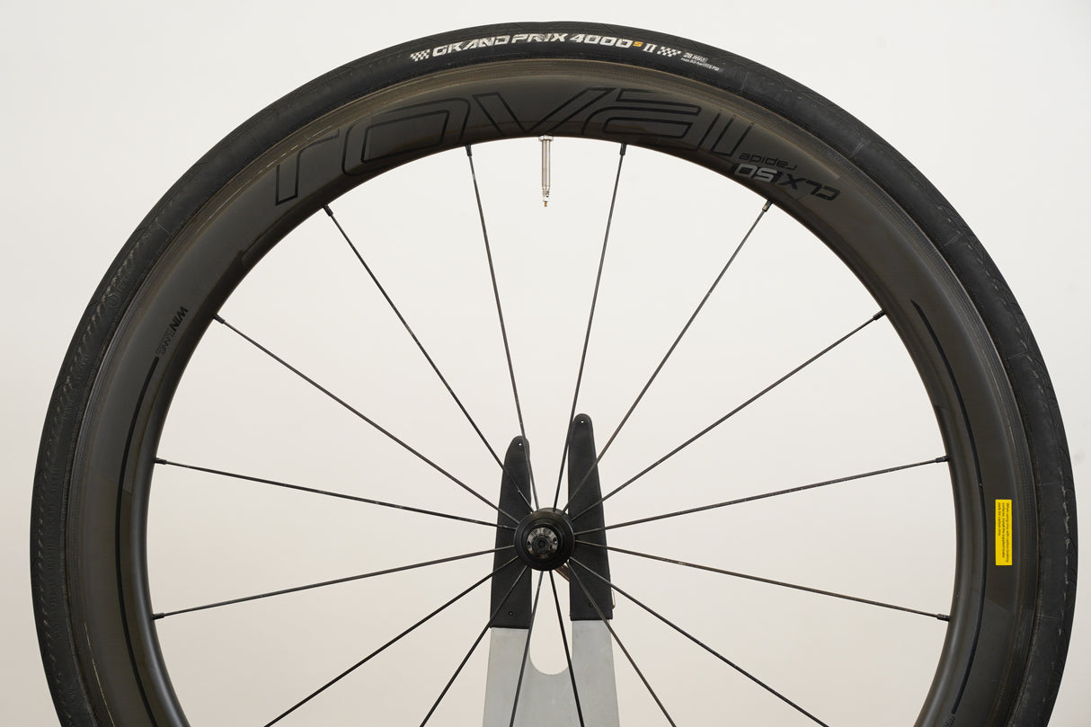 Roval CLX 50 Carbon Tubeless Clincher Rim Brake Wheelset Shimano/SRAM 11 Speed