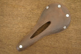 155mm Brooks C15 Cambium Carved Steel Rail Road Saddle 410g