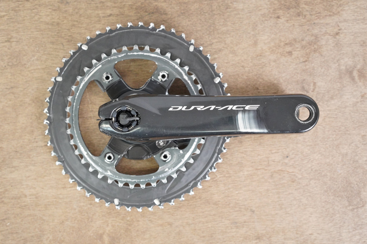 170mm 53/39T Shimano Dura Ace FC-R9100-P Dual Sided Power Meter Crankset 9100