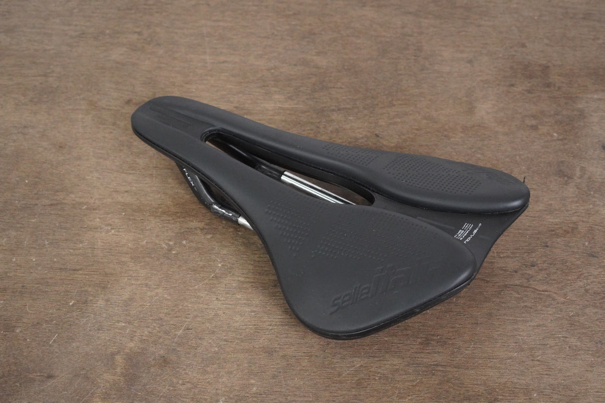145mm Selle Italia Novus Boost Evo Kit FeC Alloy Superflow Road Bike Saddle 258g