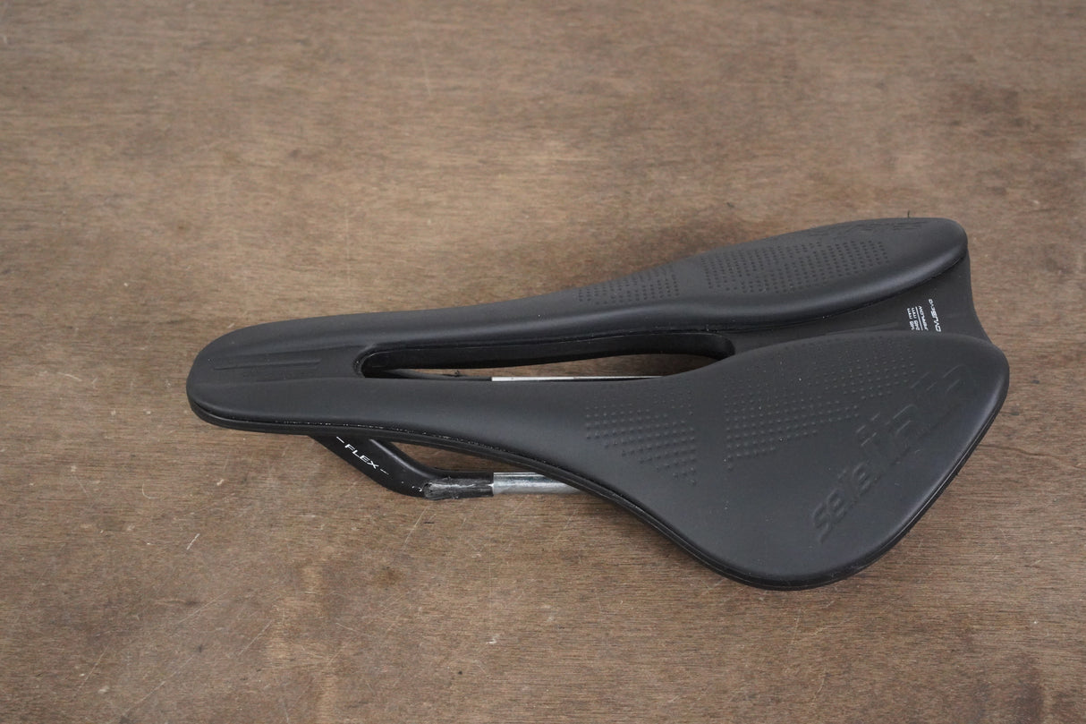 145mm Selle Italia Novus Boost Evo Kit FeC Alloy Superflow Road Bike Saddle 258g