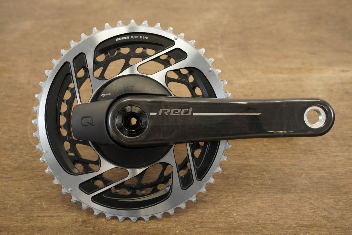170mm 48/35T DUB SRAM Red AXS E1 Quarq 12 Speed Power Meter Crankset