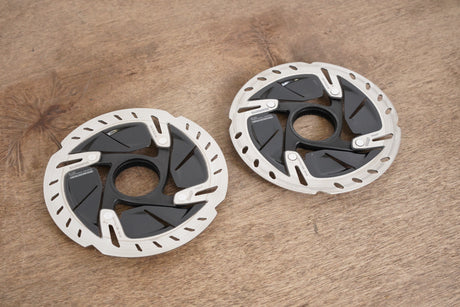 (2) 140mm Shimano Dura-Ace SM-RT900-SS Center Lock Disc Brake Rotors