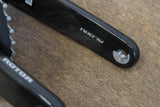 172.5mm 52/36T 30mm Rotor Aldhu Carbon Road Crankset 527g
