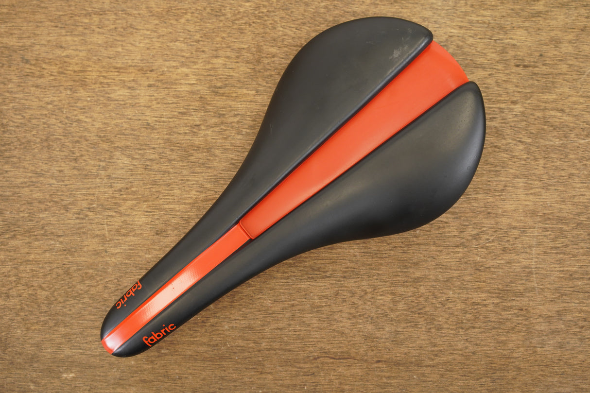 132mm (Shallow) Fabric Line Sport Steel Rail Road Saddle 244g