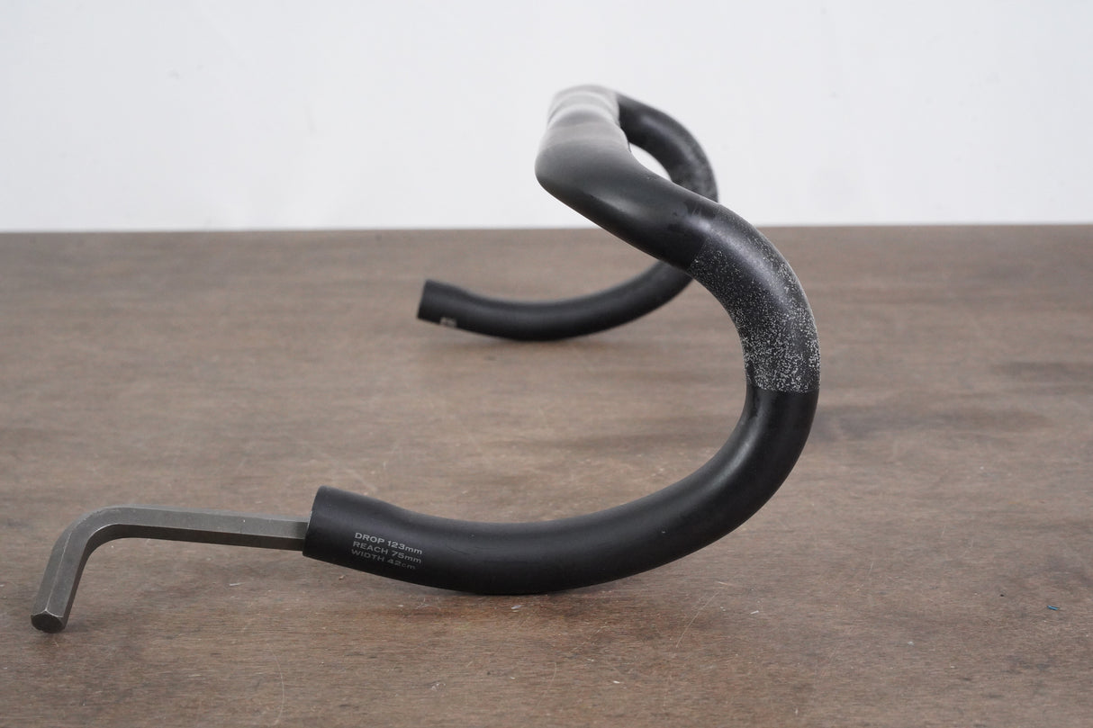 42cm Specialized S-WORKS Shallow Bend Carbon Compact Road Handlebar 31.8mm
