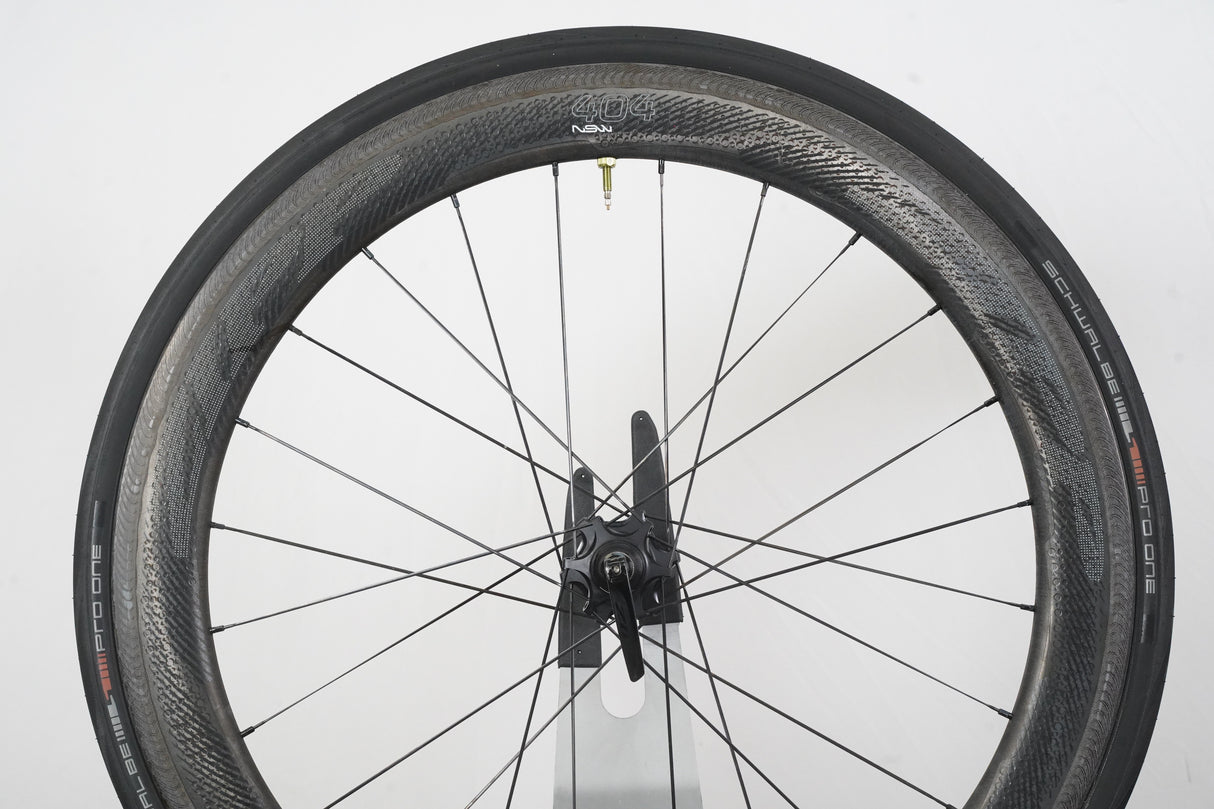 Zipp 404 NSW Cognition Carbon Tubeless Rim Brake Wheelset Shimano/SRAM 11 Speed