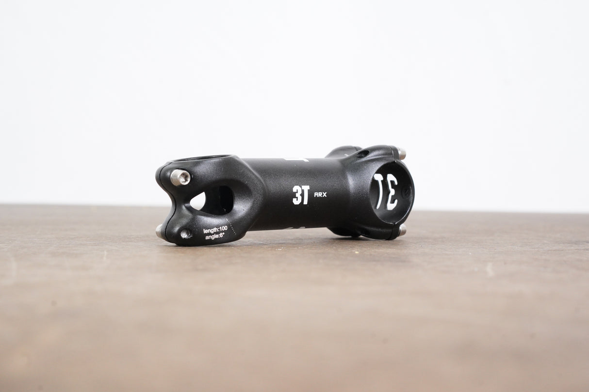 3T ARX 100mm ±6 Degree Alloy Road Stem 152g 1 1/8" 31.8mm