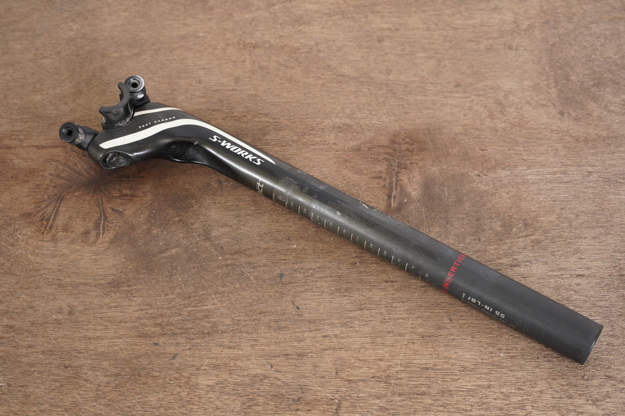 27.2mm Specialized S-WORKS Carbon Setback Road Seatpost