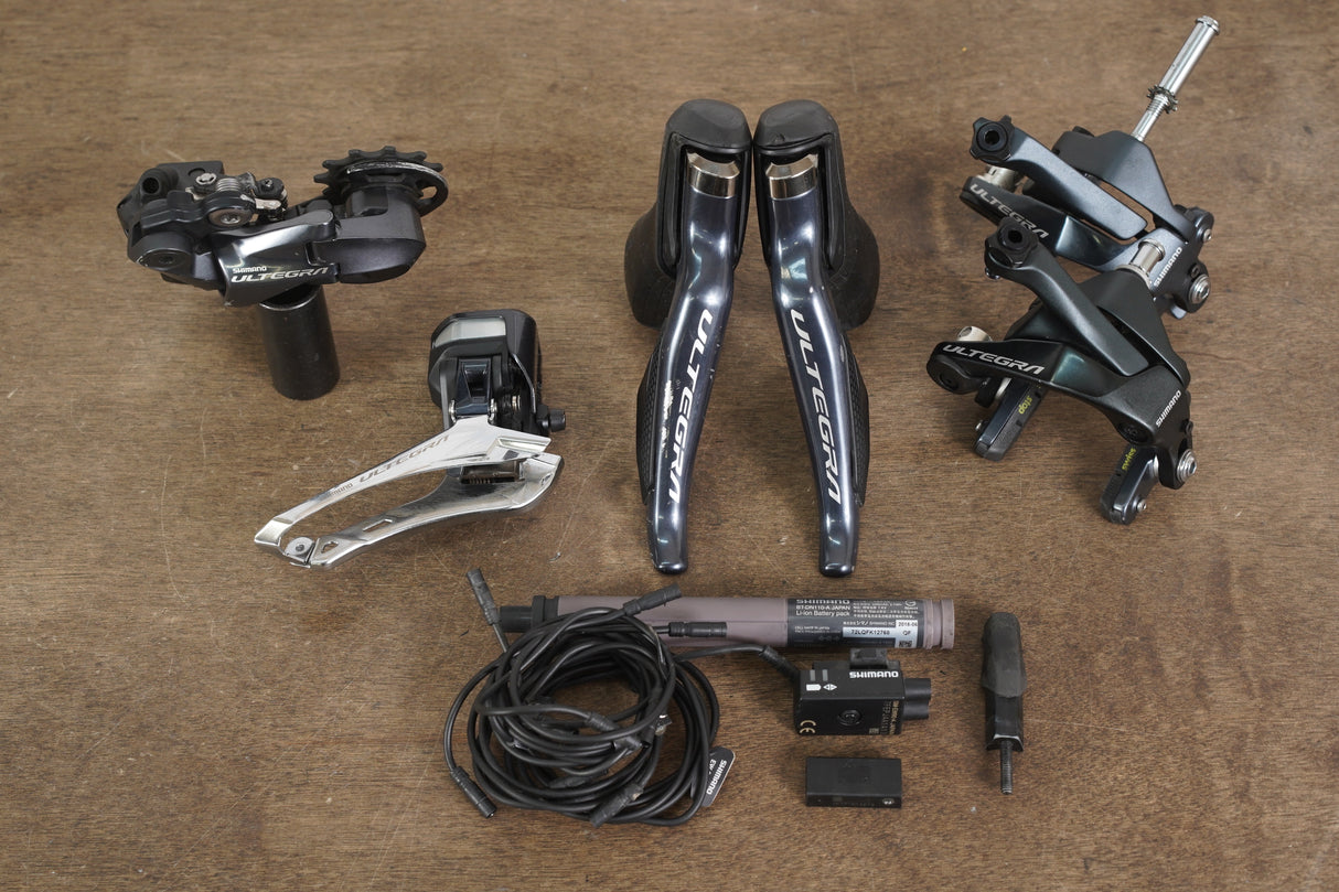 Shimano Ultegra R8050 Di2 11 Speed Electronic Rim Brake Road Groupset 8050
